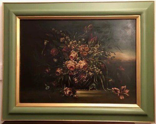 Quadro olio natura morta - natura,