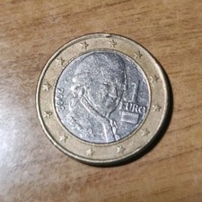 Moneta 1 Euro Austria Mozart 2002 Errore Di Conio RARA