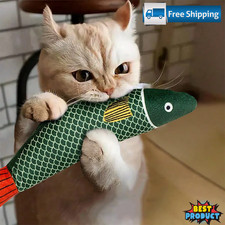 Cat Interactive Toy Soft Fish