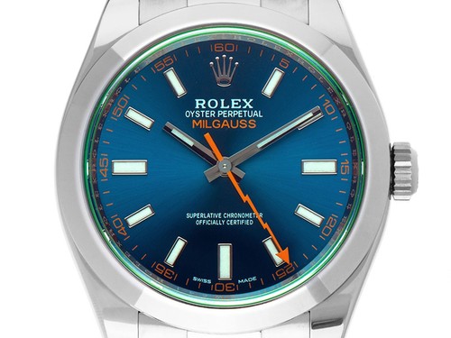 Rolex milgauss blu elettrico - milgauss,