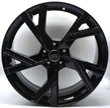 4 cerchi lega nuovi audi 5x112 r20 nero lucido lt004974