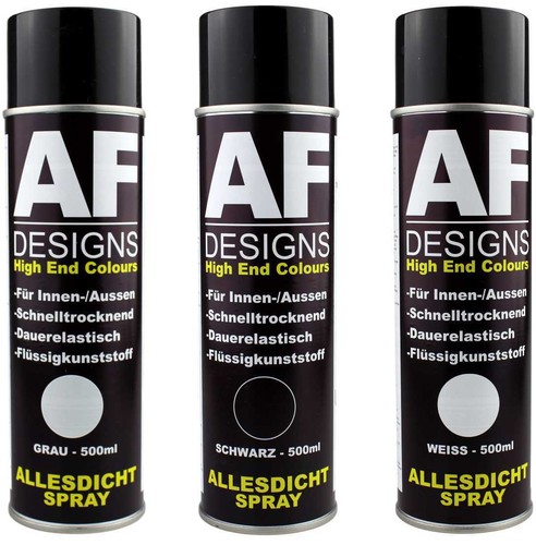 Spray sigillante tutto nero