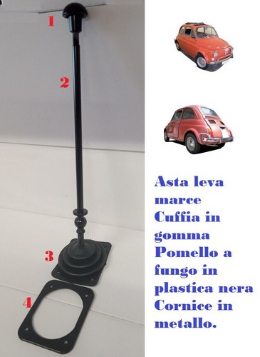 Kit pezzi leva cambio - 4, fiat