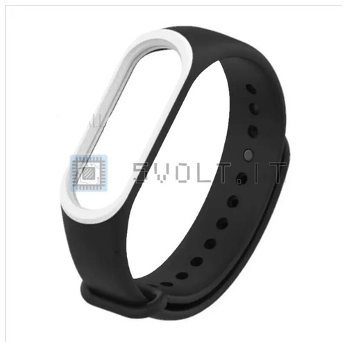 Cinturino silicone nero per - silicone,