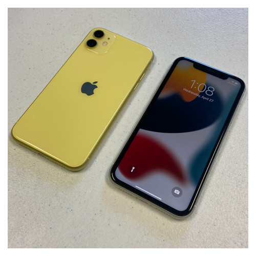 Apple iphone nero giallo - apple, nero,