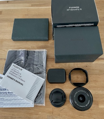 Fujifilm fujinon 18mm 2 r - fujifilm,
