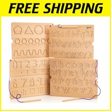 Wooden Letter Tracing Boards -