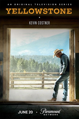 Poster drammatico yellowstone - drammatico,
