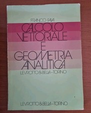 Calcolo vettoriale e geometria