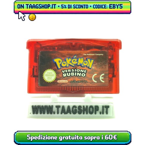 Pokemon rubino nintendo - pokemon,
