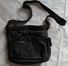 Black Multi Pocket Crossbody