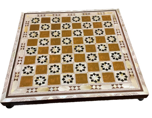 Scacchiera legno fatta - scacchiera,