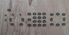 Clavier support caoutchouc