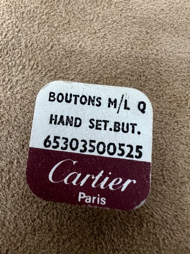 Cartier boutons q hand - m-l,