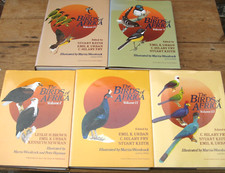 1982 The Birds of Africa- Brown Urban Newman 5 Vol Set ornithology