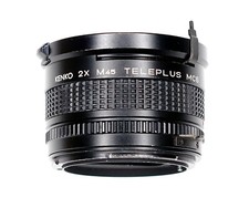 MAMIYA M645 KENKO M45 2x TELE