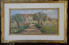 Dipinto olio su tavola -