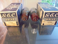 GEC KT66 BRITISH COPPIA DI