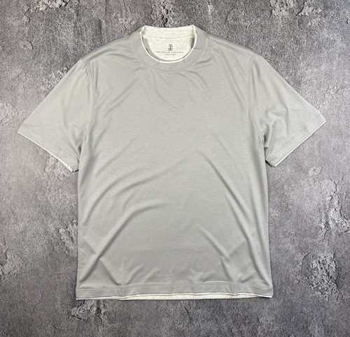 Shirt girocollo brunello - t-shirt,