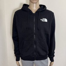 The North Face Men's Evo Half Dome Full Zip Hoodie Jacket TNF Black Sz S M L XL