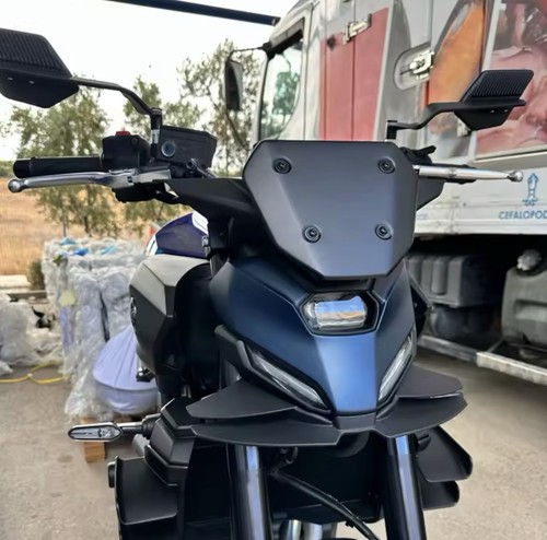 Cupolino sportivo nero opaco - sportivo,