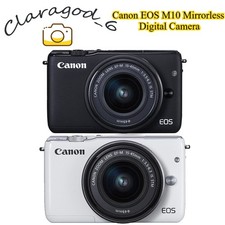 Canon EOS M10 fotocamera digitale mirrorless con obiettivo EF-M 15-45mm touch screen 18MP