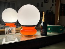 Lampada tavolo Vintage vetro di Murano di Carlo Nason per A.V. Mazzega anni '70