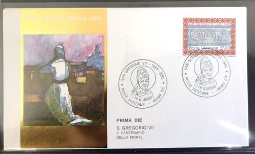 Fdc vatican san gregorio - fdc,, «