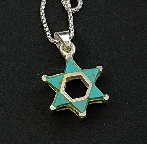 Collana stella david - collana,