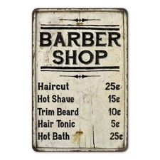 Insegna Barbiere Negozio