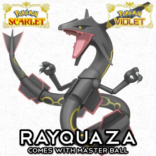 Shiny rayquaza 6iv - rayquaza, pokémon
