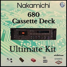 Nakamichi 680 Cassette Deck Ultimate Upgrade Kit Ricambi Originali Restauro