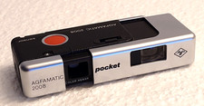 Agfamatic 2008 Pocket Agfa fotocamera tascabile foto analogica Agfacolor 110