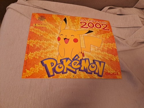 Calendario 2002 pokemon edito - calendario,