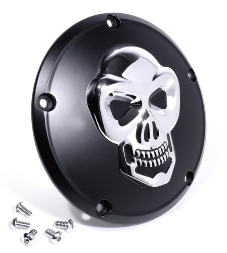 Skull kupplungsdeckel harley - kupplungsdeckel,