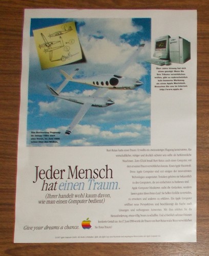 Rara pubblicità apple - pubblicità,