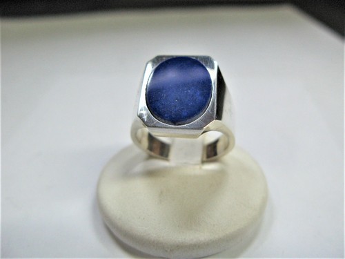 Anello uomo ottagonale con - anello,