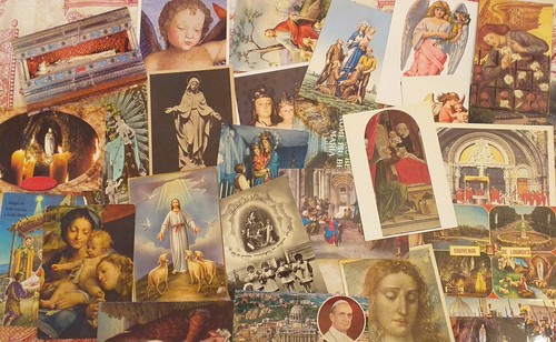 Lotto cartoline religiose - lotto,
