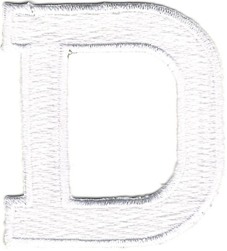 White monogram block - 1,