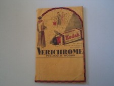 ANTICO ASTUCCIO DI CARTA PELLICOLA KODAK VERICHROME - ANNI '40-50