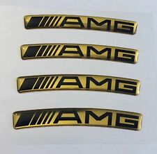 4 pezzi x adesivi Mercedes AMG