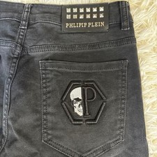 Jeans philipp plein - plein, teschio