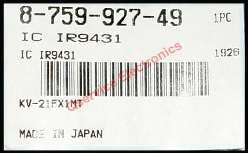 Sony 875992749 ir9431 - sony,
