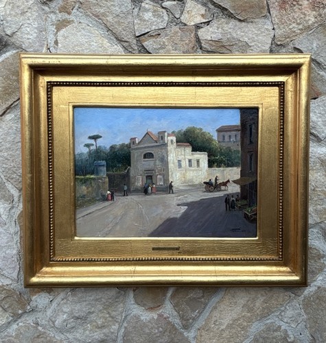 Quadro antica chiesetta al - -antica,