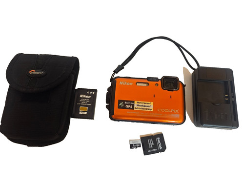 Nikon coolpix aw100 orange - coolpix,