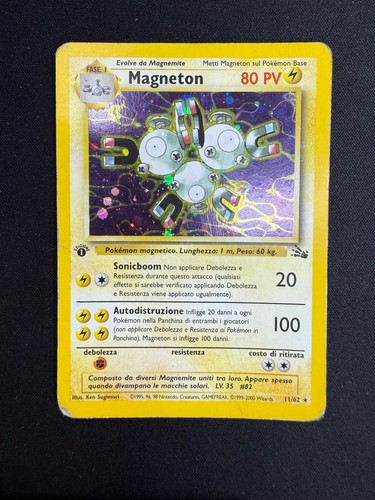 Pokemon magneton fossil - 11/62,