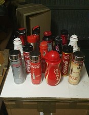 LOTTO COCA COLA  15 BOTTIGLIE COCA COLA  COLLEZIONE COCA COLA THERMOS COCA COLA
