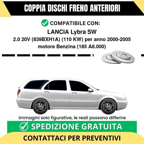 Coppia dischi freno anteriori - coppia,