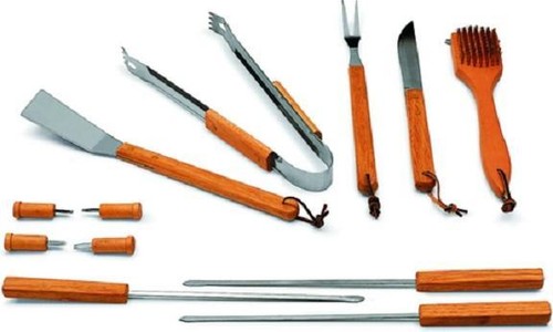 Set utensili per barbecue - utensili,