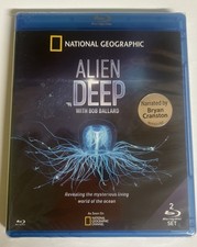 National Geographic: Alien Deep with Bob Ballard Blu-ray Disc, 2012, 2-Disc New
